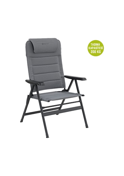 Outwell Grand Canyon Premium 7 Kademeli Ultra Konforlu Doğa Sandalyesi Gri