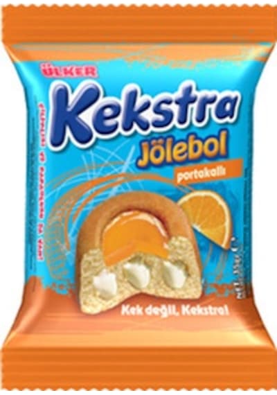 Ülker Kekstra Jölebol Portakallı Kek 24 x 35 G