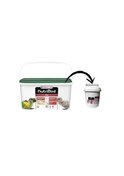 Versele Laga Nutribird A21 Yavru Elle Besleme Maması Bölünmüş 1 KG