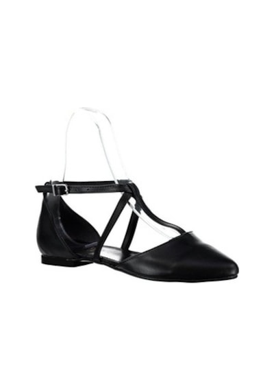 Fox Shoes Siyah Kadın Babet D726537309