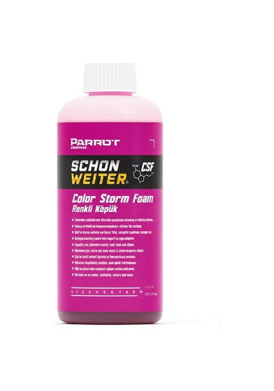Pembe Renkli Köpük Cilalı Oto Şampuanı 500 Ml Csf - Schön Weiter