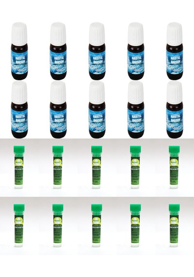 Anis Anason Aroması 20ml X10 + Yaş Üzüm Aroması 2,5 Ml X10 Adet