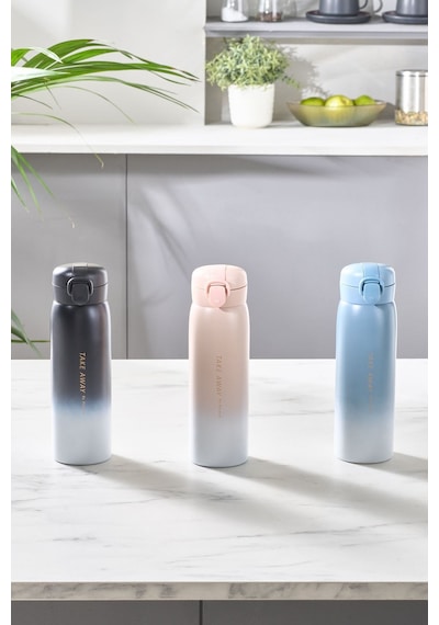 Karaca Skyfall Çelik Sızdırmaz Termos Pembe 500 ml