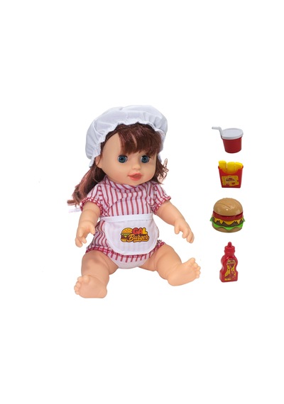 Oyuncak Bebek Maide Burger Yiyiyor Türkçe Konuşur Oynar Gözlü