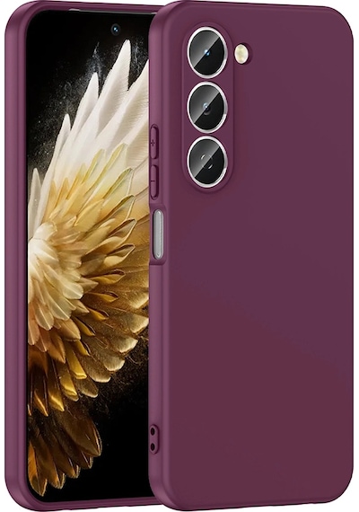 Tecno Spark 40 Pro Kılıf Zore Mara Lansman Kapak Koyu Mor