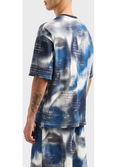 Armani Exchange Erkek T Shirt 3dztla Zjzkz 55jk Mavi