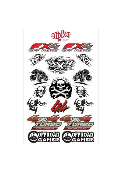 Offroad Sticker Seti