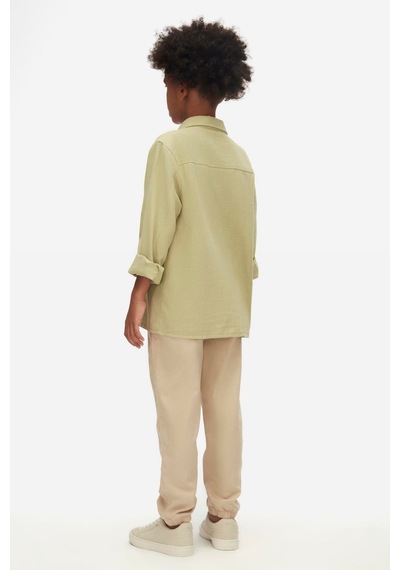 Nk Kids Erkek Gömlek 25ynk48318 Yeşil