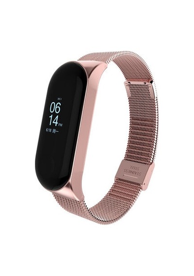 Xiaomi Mi Band 5 Krd-06 Metal Kordon - Gold