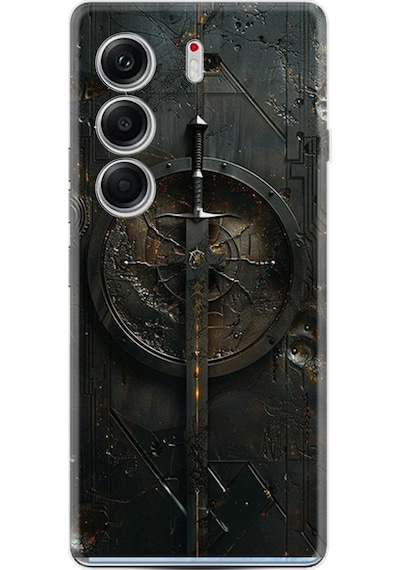 Tecno Camon 40 Pro Kılıf Boutique Baskılı Resimli Sword Pcode -051