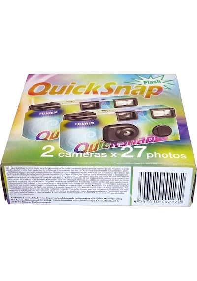Fujifilm Quicksnap 10 MP Çek At Analog Fotoğraf Makinesi 2'li
