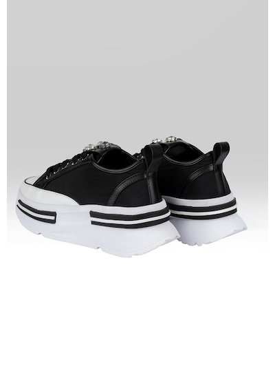 Tw Tonny White Tokyo 172-1 Bağcıklı Unisex Spor Sneaker Ayakkabı Siyah