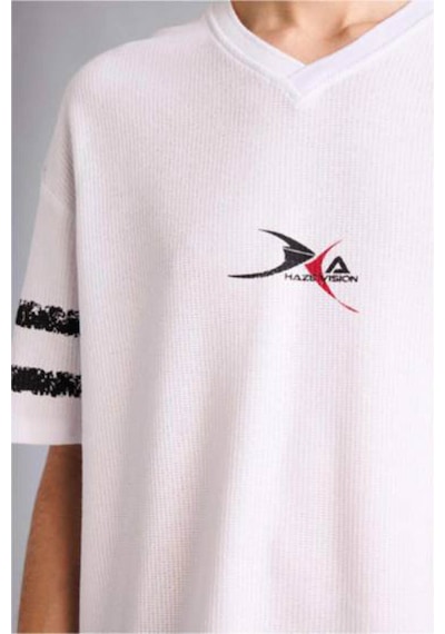 Defacto %100 Pamuk Loose Fit Tişört F8669ax26spwt34 Beyaz-wt34