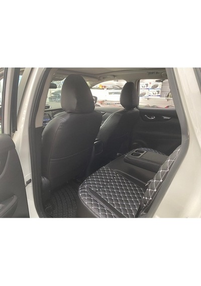 Nissan Qashqai 2017 Araca Özel Deri Oto Koltuk Kılıfı (438885185)