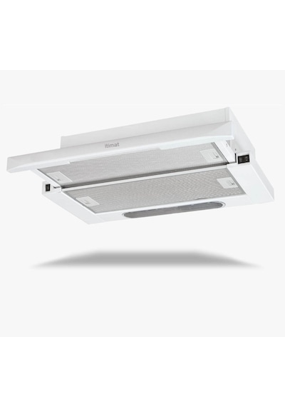 İtimat 9040 Çift Motor Aspiratör 60 CM Beyaz