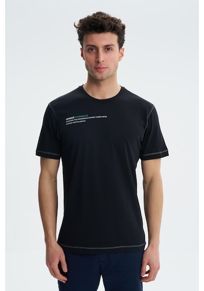 AR-MA Arma Erkek Regular Fit Süprem Penye Bisiklet Yaka Tişört Y27344407401 001