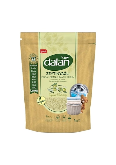 Dalan Granül Sabun Tozu 1 Kg Bebekler Için Zeytinyağlı 4'Lü Set