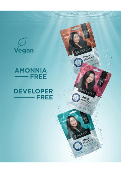 Aqua Hair Dye Suyla Aktifleşen Toz Saç Boyası 4.0 Kahve