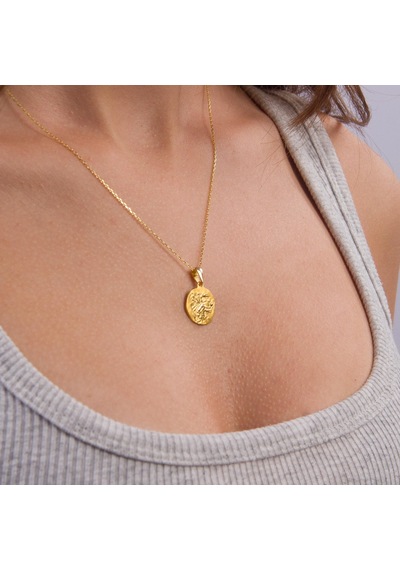 Goldkupe 14 Ayar Altın Akrep Burç Kolye Ucu 1,91 Gr-6394 Altın