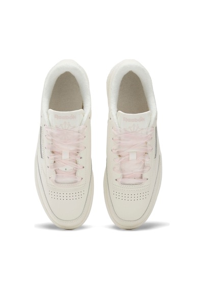 Reebok Club C 85 Vıntage Beyaz Kadın Sneaker Beyaz-pembe