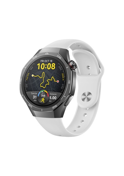 Huawei Watch Gt5 Pro İle Uyumlu Klasik Purelux Soft Silikon Kordon