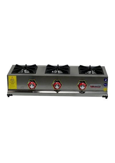 İnoxmaster 3'lü Mini Ocak Ce Belgeli Doğalgazlı