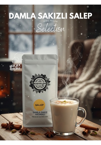 Salep Damla Sakız Aromalı Sahlep 1000gr 1 KG
