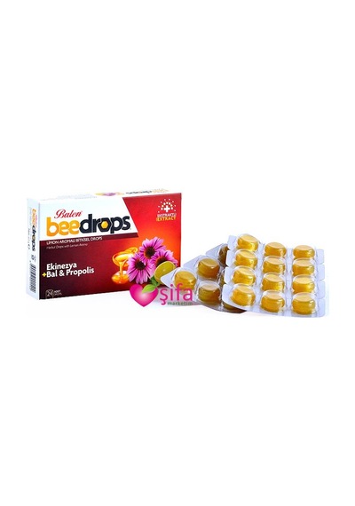 Balen Ekinezyalı Ballı Propolisli Limon Aromalı Drops 24 Adet