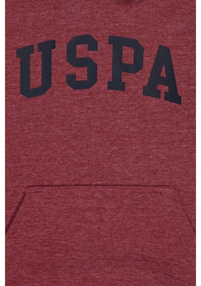 U.S. Polo Assn. Erkek Çocuk Sweatshirt 50314005-vr104 Koyu Frambuaz/dark Raspberry