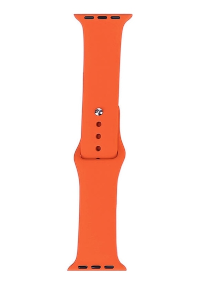 Watch 7 41mm Band Serisi Klasik Kordon Silikon Strap Kayış-fesh Orange