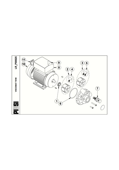 Viscomat 90M 220V Yağ Transfer Pompası