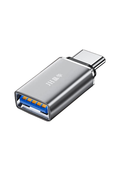 Type-c - Usb 3.1 Otg Dönüştürücü Adaptör, Usb-c Erkek Usb-a Dişi Çevirici, 10gbps Hızlı Veri Aktarımı, Harici Disk Klavye Mouse Hub Uyumlu, Alüminyum Gövde S602