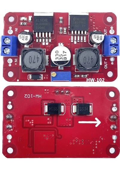 Xl6009 Lm2596s Voltaj Ayarlayıcı Regülatör Modülü