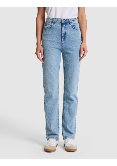 Pierre Cardin Açık Mavi Straight Fit Jean Pantolon 50333233-vr003