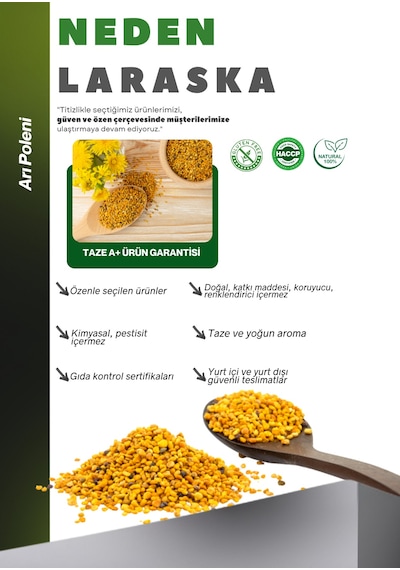 Arı Poleni 250g Kuru - Dried Bee Pollen 250g