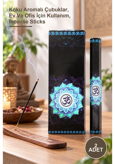 2 Adet Aromalı Çubuk Tütsü Koku Aromalı Çubuklar, Ev Ve Ofis İçin Kullanım, Incense Sticks