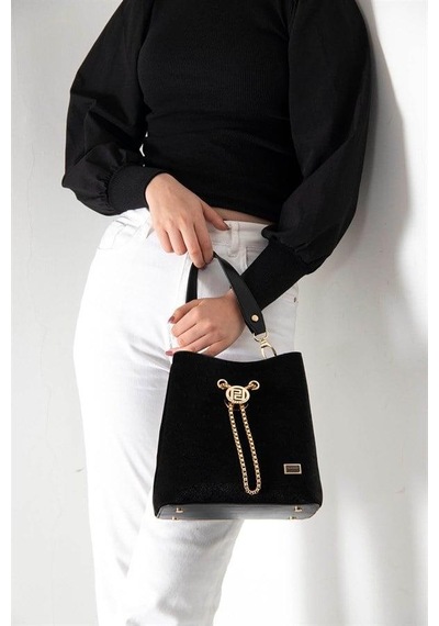 Silver Polo Sp967 Kadın Çapraz Çanta Fashion Siyah-siyah