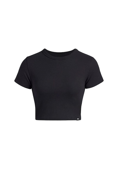 Under Armour Rival Rib Baby Tee Kadın T-shirt 6000264-001 SIYAH