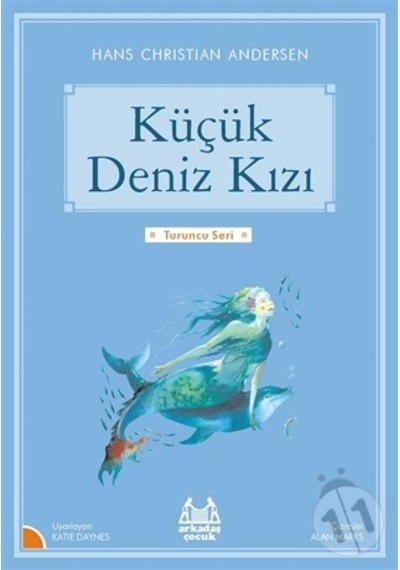 Arkadaş Yayınları Küçük Deniz Kızı Resimli Turuncu Seri