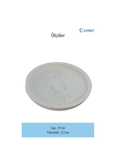 Dekoratif Kase Takı Kutusu Yüzük Kolye Kutusu Mum Tabağı Takı Organizer Model 6 - Beyaz