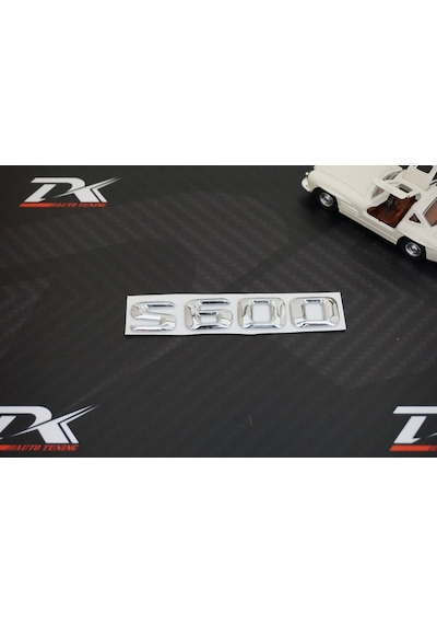 S600 Bagaj Krom Metal 3M 3D Yazı Logo
