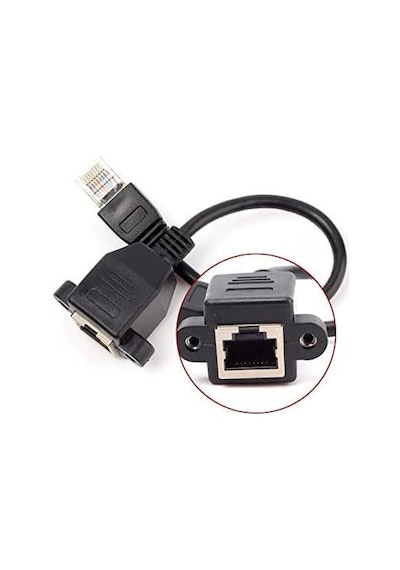 4932 Rj45 Cat5 Cat6 Dişi Erkek Çevirici Koruyucu Adaptör
