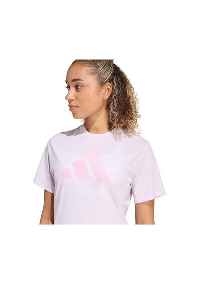 Adidas Ka0281 Run Ess Bl T W Kadın Spor Tişört Çok Renkli
