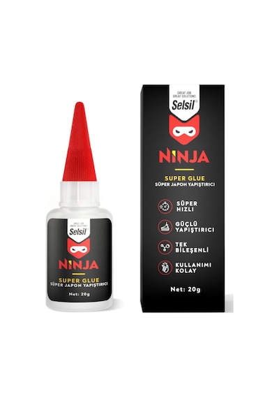 Selsil Ninja Japon Yapıştırıcı 290 ML