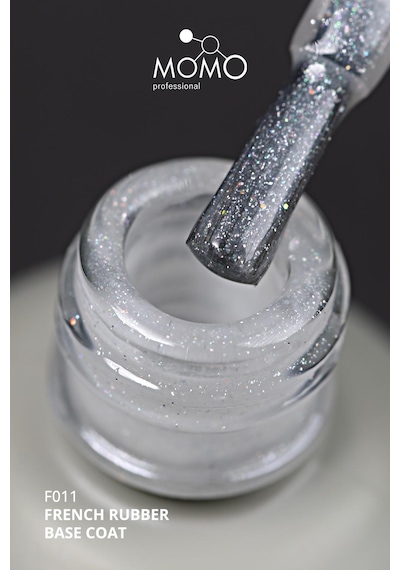 Momo Professional Kalıcı Oje French F011 Işıltılı Rakı Beyazı 4 Ml