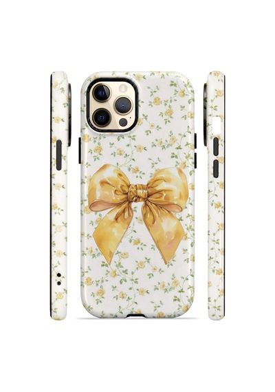 Velvoria Valestra Golden Floral Bow Apple iPhone Uyumlu 12 Pro Max Magsafe Koruma Kılıfı Valestra Magline - Golden Floral Bow Velvoria Valestra Golden Floral Bow Apple iPhone Uyumlu 12 Pro Max Magsafe Koruma Kılıfı Valestra Magline - Golden Floral Bow