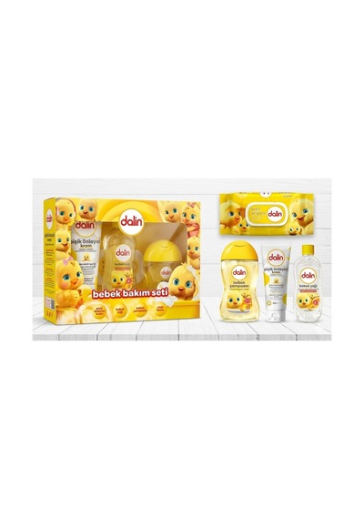 Bebek Bakım Seti 4 Parça Kutulu Yenidoğan X 2 Set