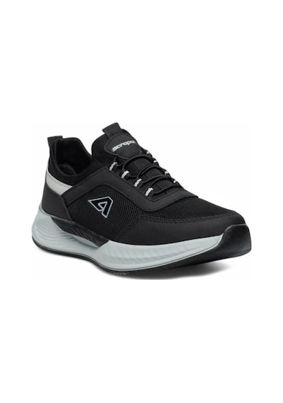 Acropol 137-26 Anorak Slip On Anatomik Sneaker Siyah Gümüş 36-40 Siyah