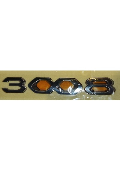 Yazı 3008 Y.m. Ön Büyük 2.2 17 Cm Krom Peugeot