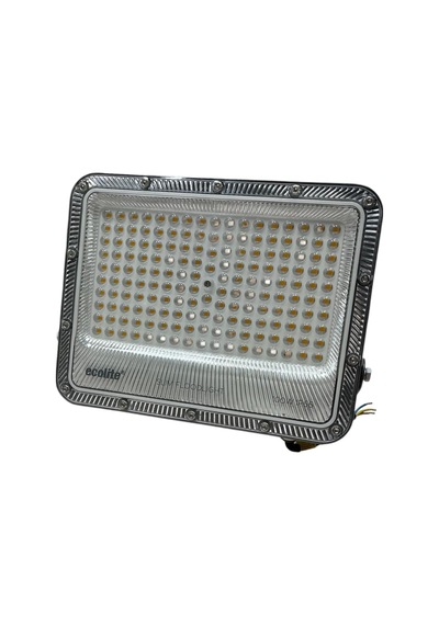 Ecolite 100w Led Projektör 8000 Lümen Ip66 Su Geçirmez Dış Mekan Floodlight Bahçe Duvar Otopark Aydınlatma 220 Volt Sarı Işık 3000k &